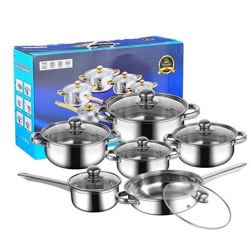 6-Piece Stainless Steel Cookware Set, view 8